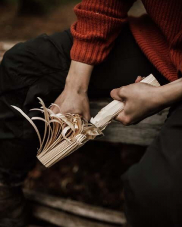 Cutit Marttiini Tundra CB cu teaca piele [3]