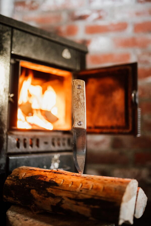 Cutit Marttiini Tundra CB cu teaca piele [8]