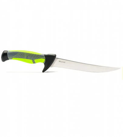 CUTIT DE FILETAT MUSTAD, LAMA TEFLONATA 20.3 CM, VERDE, CU TEACA [1]
