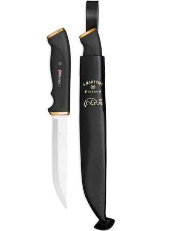 Cutite de vanatoare - Cutit Marttiini Soft Handle Hunting, lama 13 cm, teaca piele