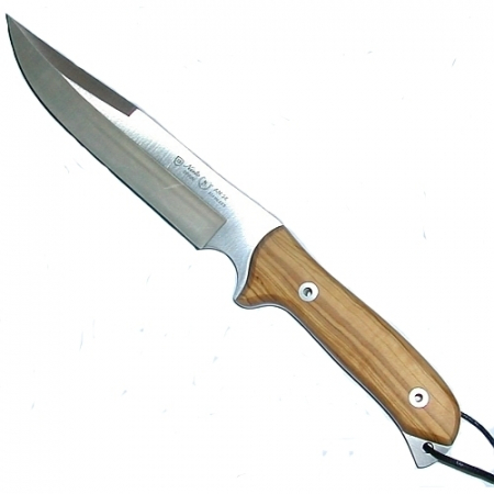 Cutite de vanatoare - CUTIT NIETO ROADRUNNER, MANER MASLIN, LAMA OTEL INOX 155 MM, CU TEACA