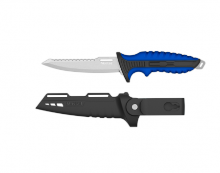 Cutite - Cutit inoxidabil Mustad bait 12.7 cm cu teaca