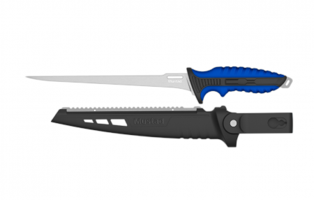 Cutite - Cutit filetat Mustad ultra flex 23 cm cu teaca
