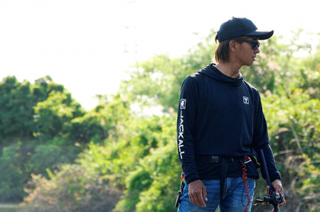 HANORAC PROTECTIE UV JACKALL DRY LIGHT HOODIE, NEGRU [5]