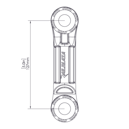 Extensie suport lanseta Railblaza Rod Holder Extender [2]