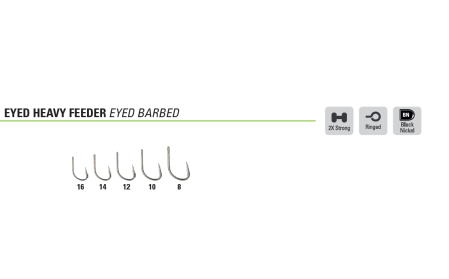 Carlige feeder Mustad Eyed Heavy Feeder, 15 buc / plic [2]