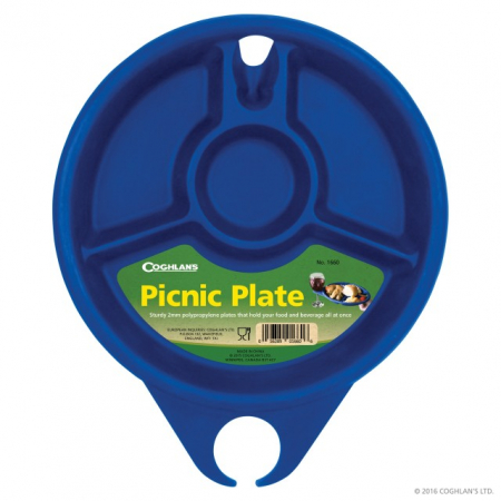 Vesela camping - Farfurie pentru picnic din plastic dur Coghlans
