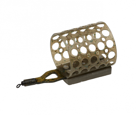 Plumbi & momitoare pescuit stationar - COSULET FEEDER DAM DETEK FLEX DESCHIS CU AGRAFA L 50 G