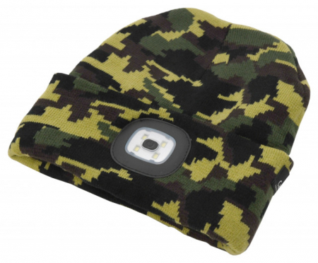 Fes camuflaj cu lanterna cu LED si incarcare usb Cattara [1]