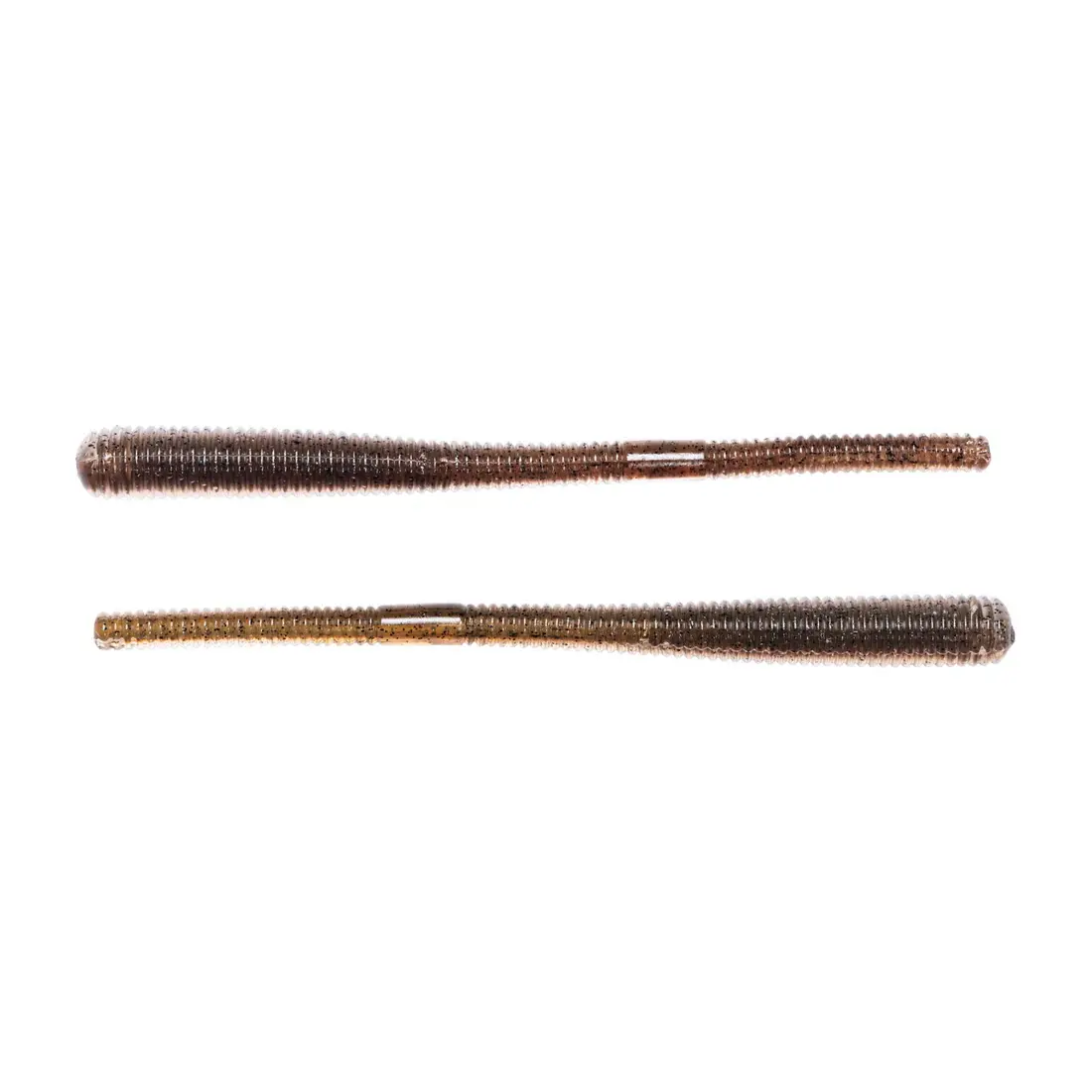 SPORTURI - Finesse worm Live Target, 11.4 cm, 11.4 g, brown black, 10 buc / plic