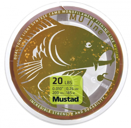 Pescuit la crap - FIR MONOFILAMENT MUSTAD CARP SPECIAL 023MM/3,6KG/1200M