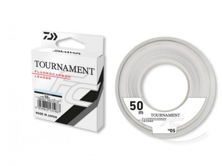 Fire fluorocarbon pescuit rapitori - FIR FLUOROCARBON DAIWA TOURNAMENT FC LEADER 0,16MM/1,9KG/50M