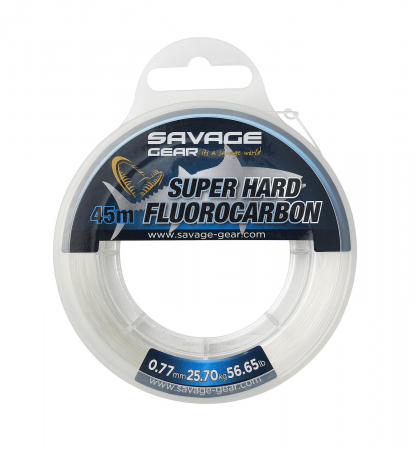Fire fluorocarbon pescuit rapitori - FIR HARD LUOROCARBON SAVAGE GEAR 077MM/25,7KG/45M