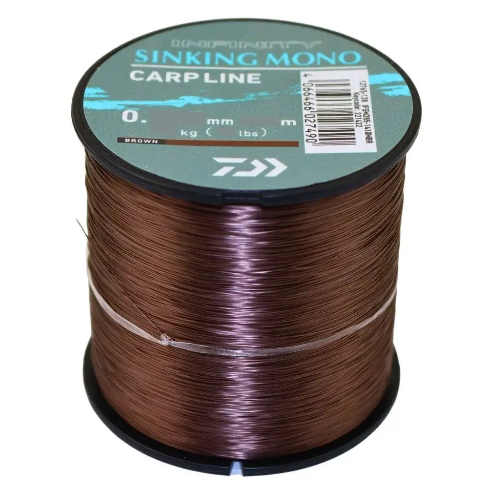 Fire monofilament principal - Fir monofilament Daiwa Carpline maro 0.34 mm, 9.20 kg, 840 m