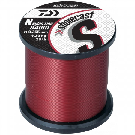 Fire crap - FIR MONOFILAMENT DAIWA RED SHORECAST 028MM/5.66KG/1540M