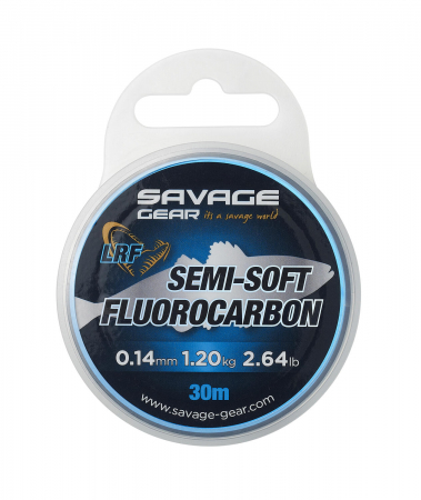 SPORTURI - FIR SEMI SOFT FLUOROCARBON SAVAGE GEAR LRF 014MM/1,2KG/30M