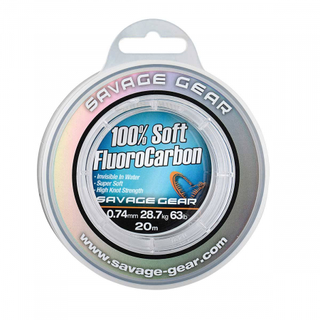 SPORTURI - FIR SOFT FLUOROCARBON SAVAGE GEAR 022MM/3,5KG/50M