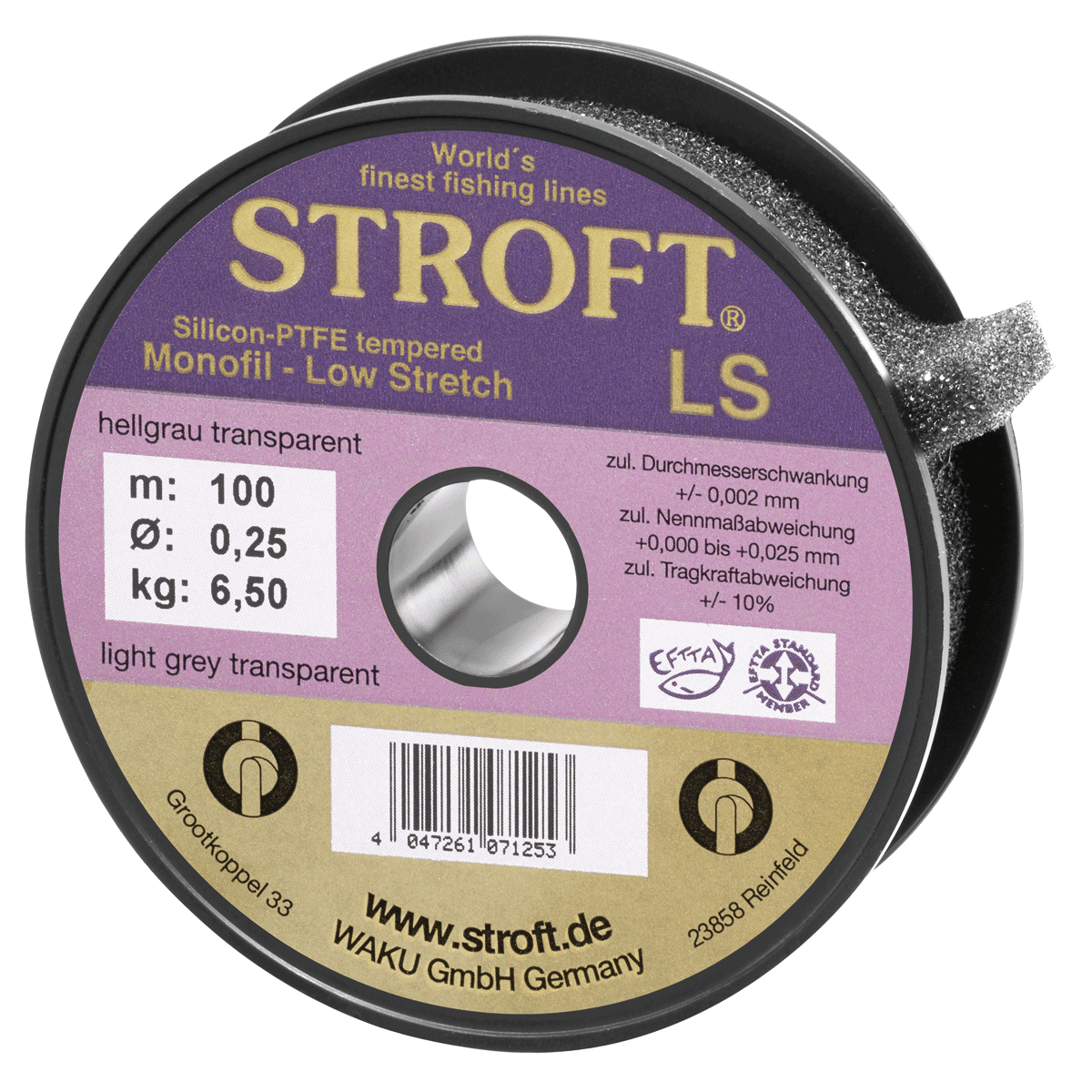 Fire monofilament pescuit rapitori - FIR MONOFILAMENT STROFT LS 0.10 MM, 1.4 KG, 100 M