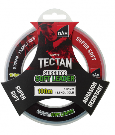 Fire monofilament inaintas - FIR DAM TECTAN SOFT LEADER TRANSPARENT 035MM/13,6KG/100M