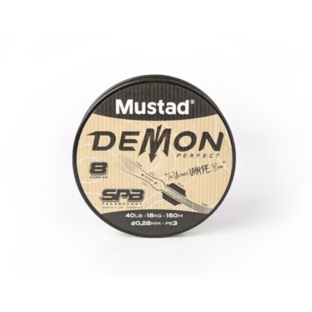 Fir textil Mustad Demon perfect braid 8 chartreuse, 0.08 mm, 3.6 kg, 150 m [1]