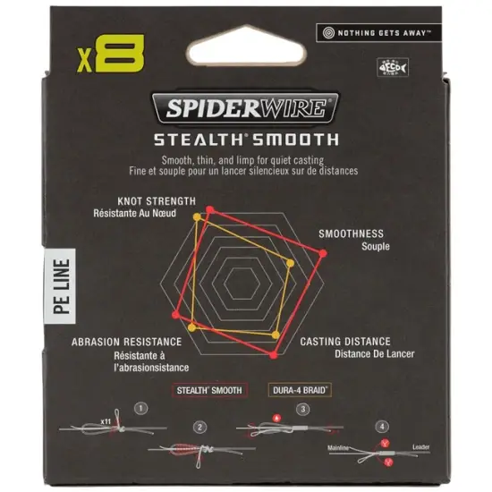 Fir textil Spiderwire Stealth Smooth 8 code red 0.15 mm / 16.5 kg / 150 m [2]