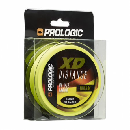 Fire monofilament principal - FIR MONOFILAMENT PROLOGIC XD DISTANCE HI-VIZ 0.25MM/4,8KG/1000M