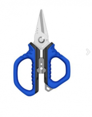 SPORTURI - Foarfeca Mustad multi function 12.7 cm albastra