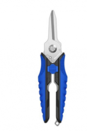 SPORTURI - Foarfeca Mustad multi function 14 cm albastra