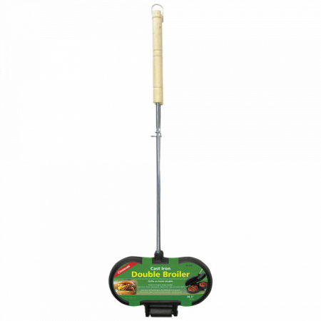 CASA & GRADINA - Forma dubla din fonta pentru gatit la foc Coghlans