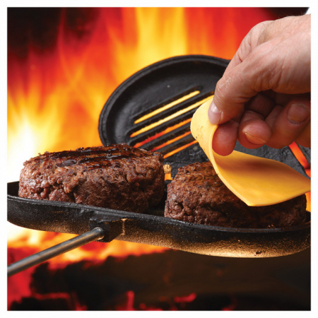 Forma dubla din fonta pentru gatit la foc Coghlans [2]