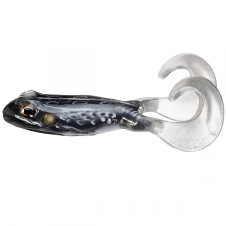 SPORTURI - BROASCA LIVE TARGET FREESTYLE FROG 7,5CM 517 BLACK/BLACK, 2 BUC / PLIC