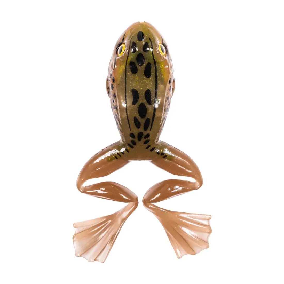 Creaturi - Naluca Live Target Freestyle frog unrigger 7.5 cm, tan brown