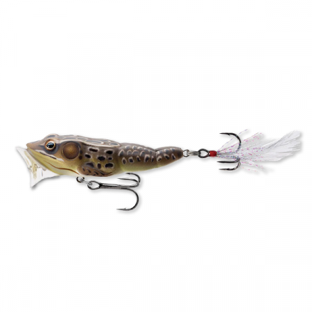 Voblere - VOBLER LIVE TARGET FROG POPPER 6,5CM/7G TAN/BROWN