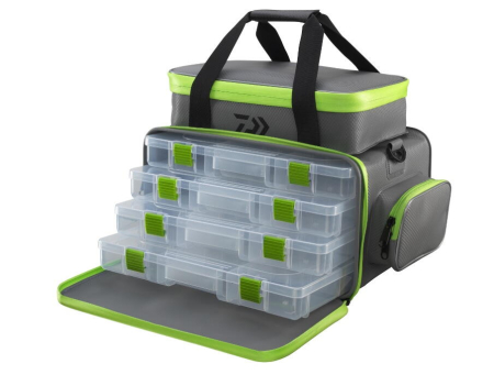 Bagajerie pescuit - Geanta pescuit la rapitori Daiwa PX Tackle Container L, 50 x 26 x 32 cm