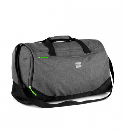 Geanta echipament sport impermeabila Spokey Pirx, 35 litri, gri [0]
