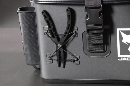 Geanta pescuit Jackall Bakan Tackle Cotainer R dark grey, marime M [4]