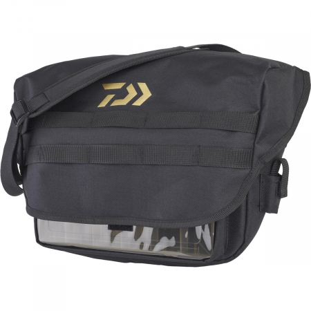 Genti pescuit - GEANTA UMAR DAIWA STREET BLACK/GOLD 35X38X12CM