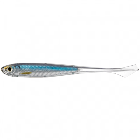 SPORTURI - SHAD LIVE TARGET GHOST TAIL MINNOW DROPHOT 11,5CM 201 SILVER/BLUE, 4 BUC / PLIC