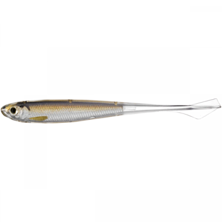 SPORTURI - SHAD LIVE TARGET GHOST TAIL MINNOW DROPHOT 9,5CM 934 SILVER/BROWN, 4 BUC / PLIC