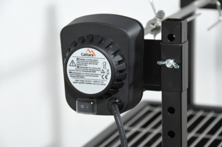 Gratar pe carbuni Cattara Barbeque cu rotisor electric 230 V [3]