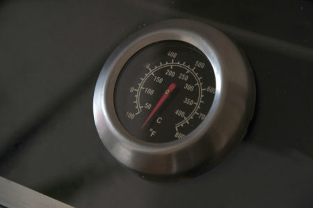 Gratar pe gaz 3+1 arzatoare capac cu fereastra Cattara [6]