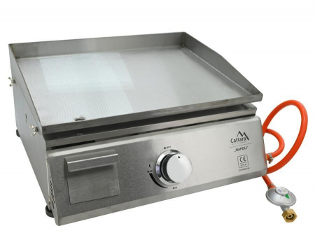 Gratar pe gaz Cattara Napoli cu plancha si cuptor de pizza [1]