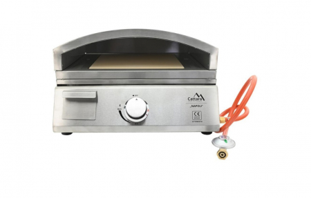 Gratar pe gaz Cattara Napoli cu plancha si cuptor de pizza [4]