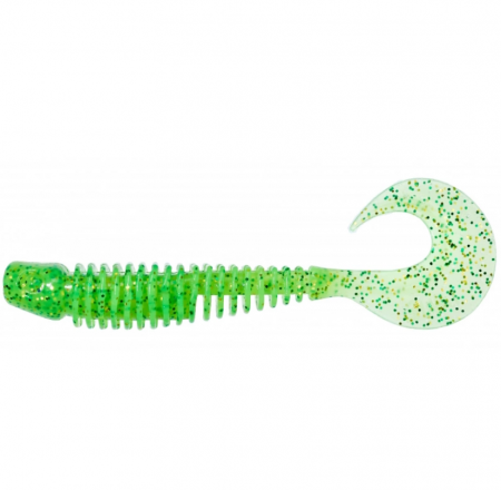 SPORTURI - GRUB GUNKI CXL TIPSY-SXL 11,5CM LIME CHARTREUSE, 5 BUC / PLIC