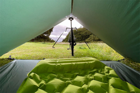 Groundsheet DD Superlight pentru ture cu bicicleta olive green 210cm x 150 cm [3]