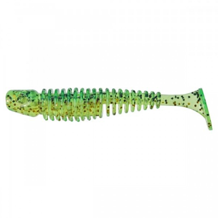 SPORTURI - SHAD GUNKI TIPSY-SXL 10 CM, FIRE CHART 4 BUC / PLIC