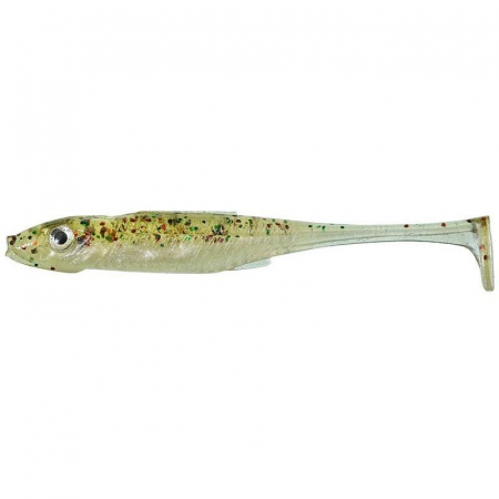 SPORTURI - SHAD GUNKI WHIZ 7,6 CM, BROWN SUGAR GRE&RED FLK 8 BUC / PLIC