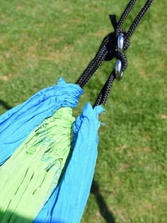 Hamac 275x137 cm Cattara verde/albastru [2]