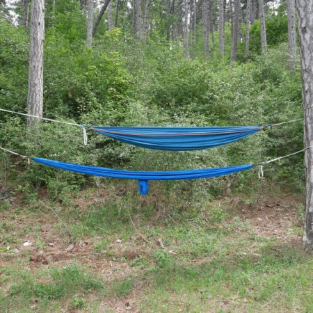 Hamac albastru Coghlans 1.5m x 3.2m [4]