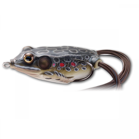 SPORTURI - BROASCA LIVE TARGET HOLLOW BODY FROG WALKING BAIT 5,5CM/18G 503 BROWN/BLACK